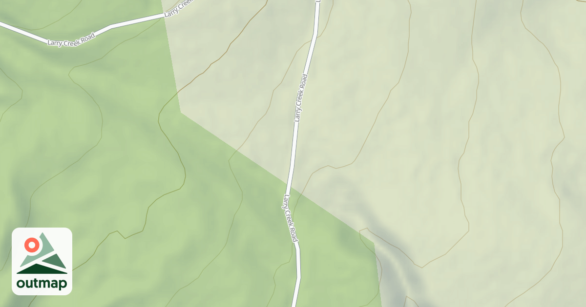Map of (FDR) LARRY CREEK