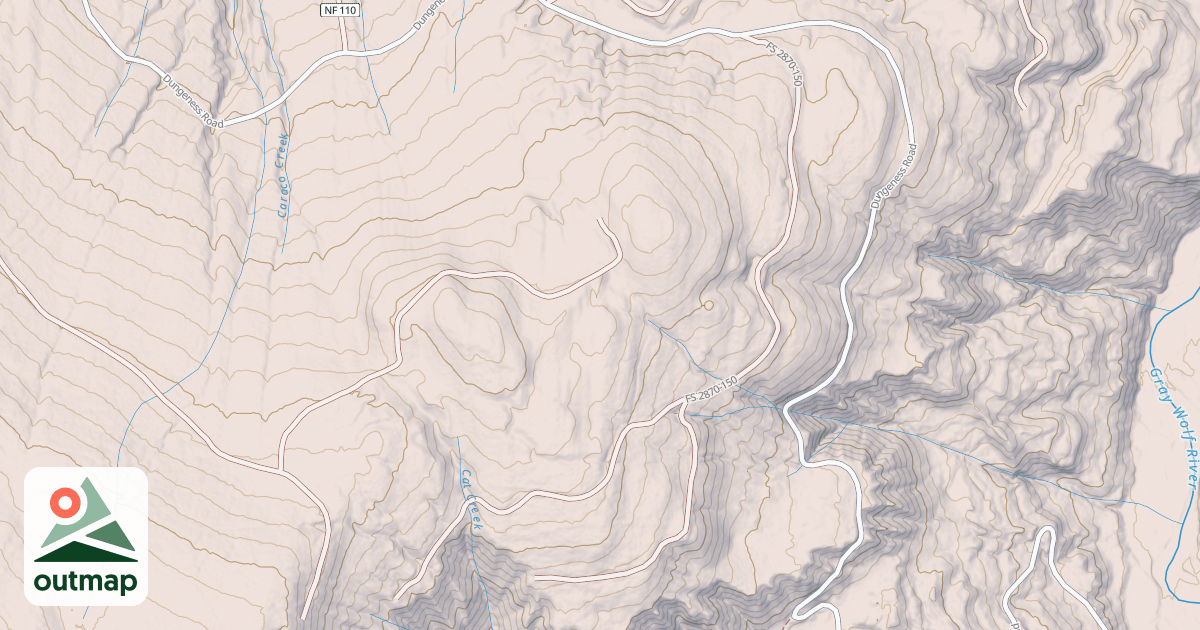 Map of USFS Motor Vehicle Use Map Roads {6B85A0AE-A591-4D83-959F-28D9BE2C1EBB}