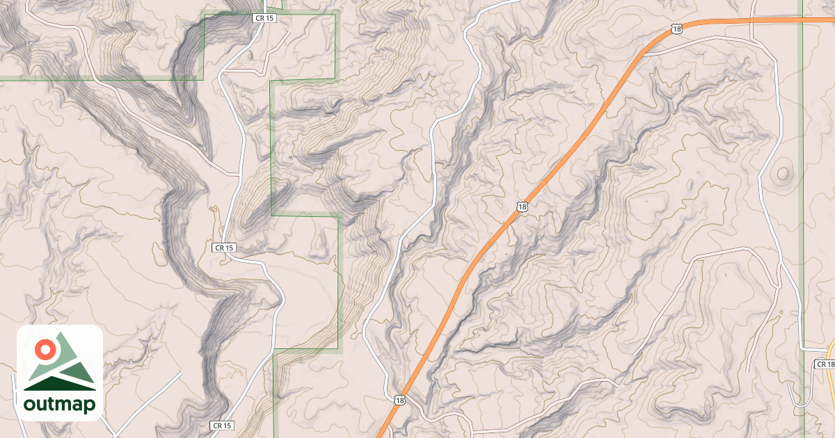 Map of STONE QUARRY BR 1C