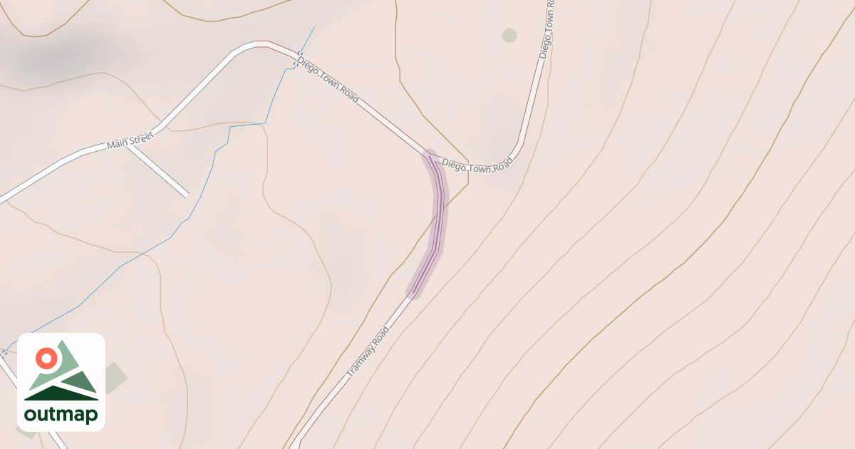 Map of Tramway Road