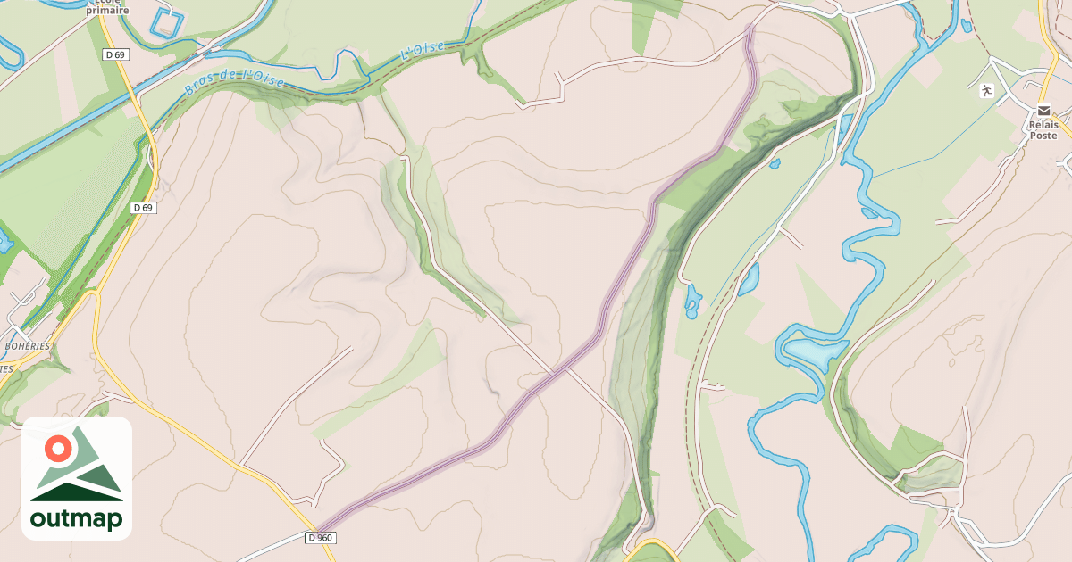 Map of Chemin de Proix