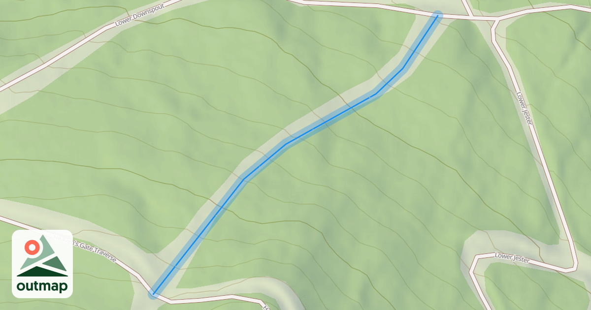 Map of Lower Domino