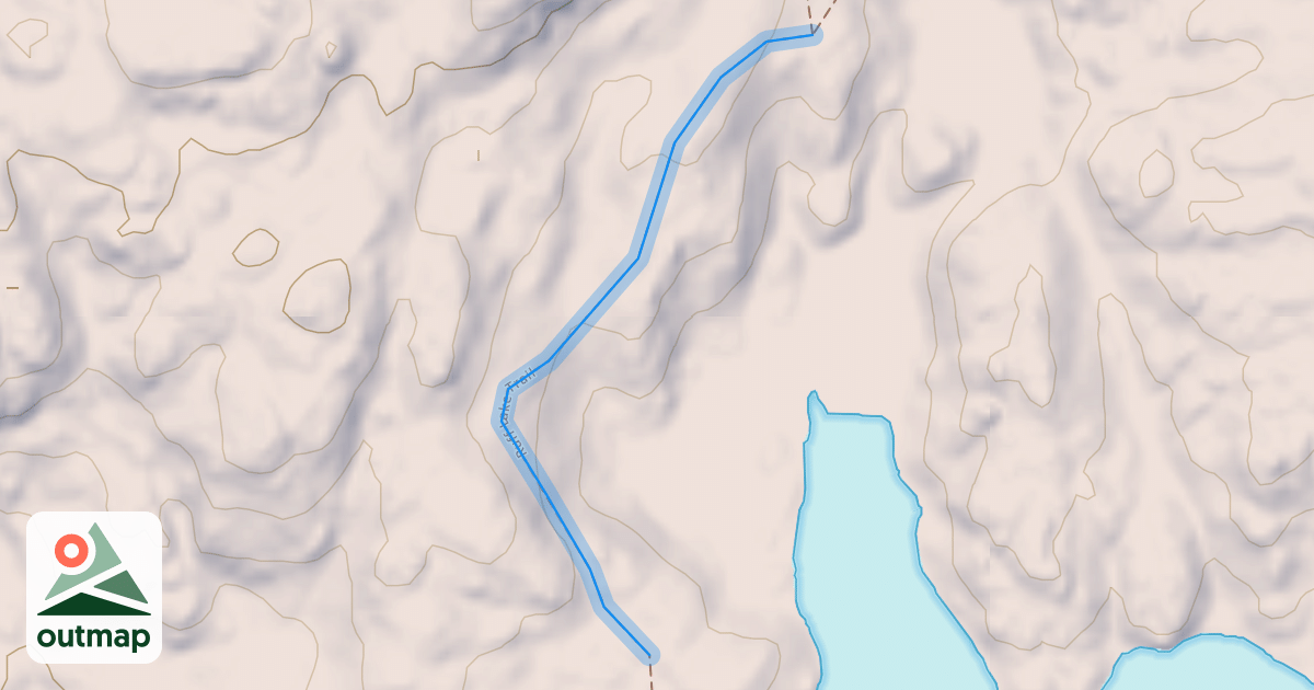Map of Ruff Lake Trail