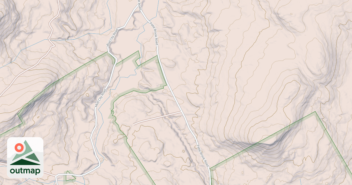 Map of Patte Brook Snomo