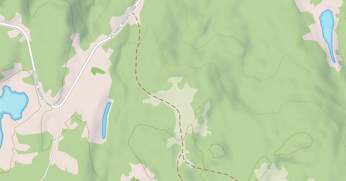 Map preview of MURPHY CREEK SPUR B