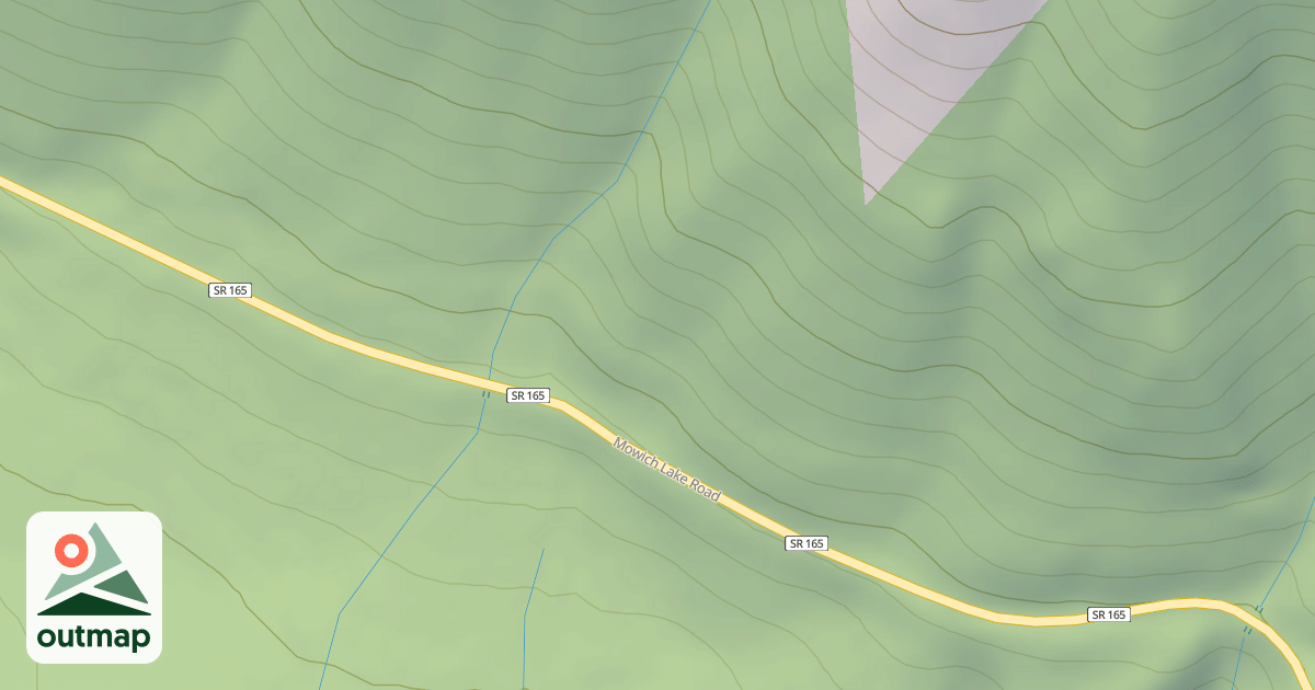 Map of MARTIN PEAK TS