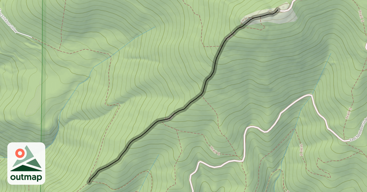Map of Trail 1
