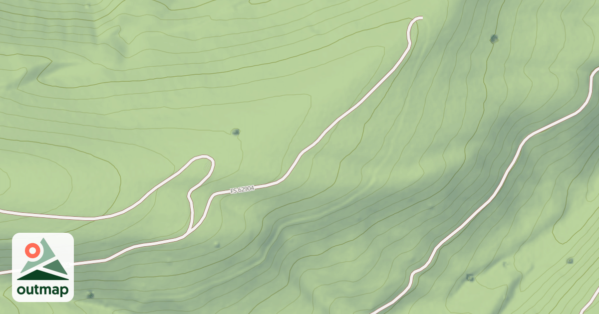 Map of (FDR) CHAFFIN CREEK