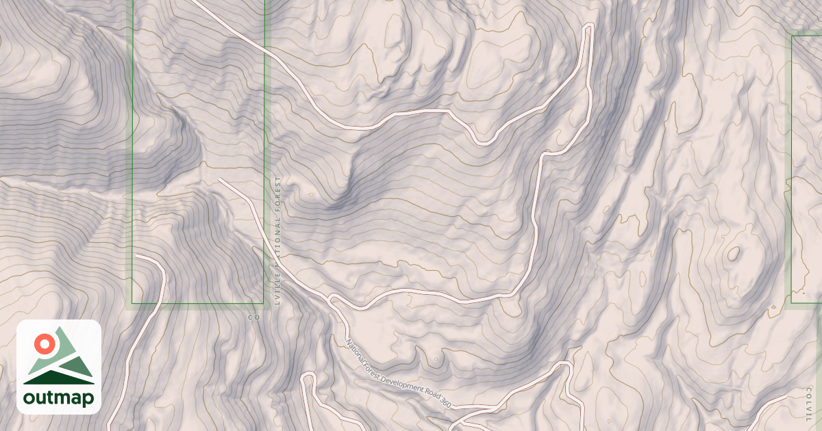 Map of JOE CREEK