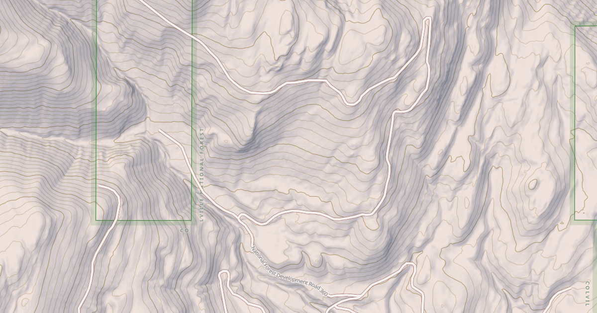 Map preview of JOE CREEK