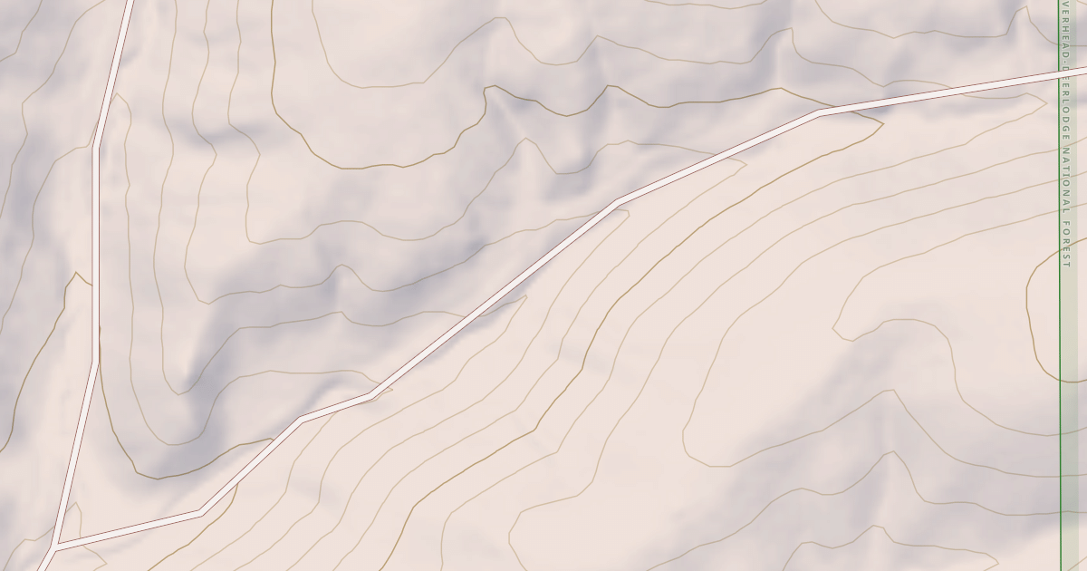 Map preview of BLM National GTLF Public Motorized Roads f302a4e6-ddf8-4bb5-8900-2dd5a5b40754