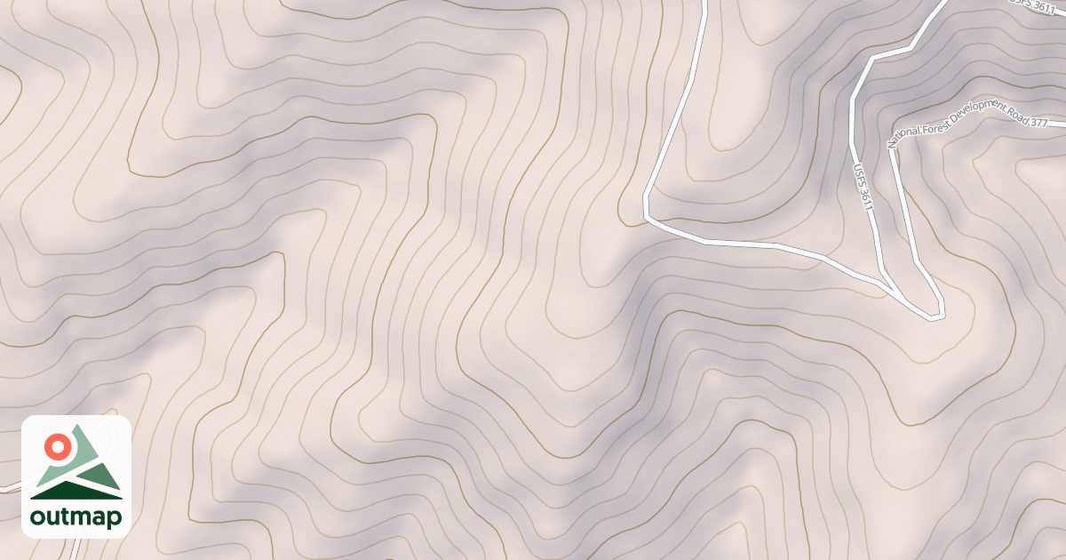 Map of BLAKES DIVIDE