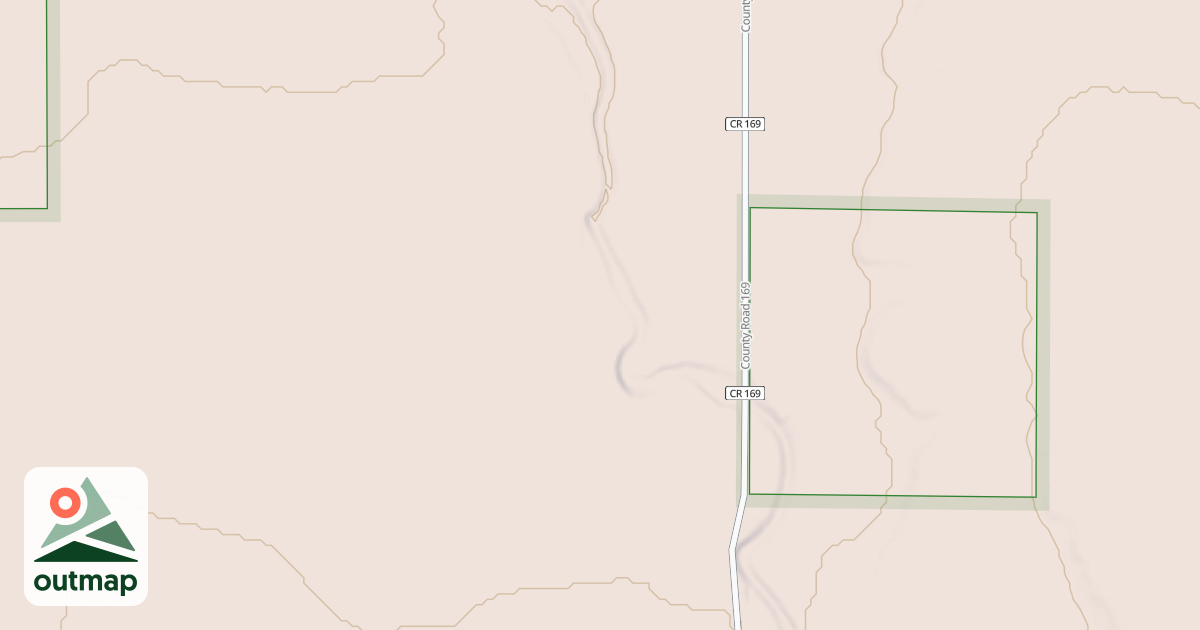 Map of WEST DRAW
