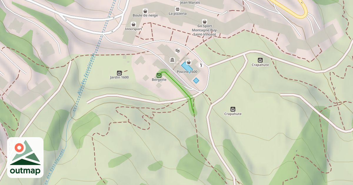 Map of Le Chemin