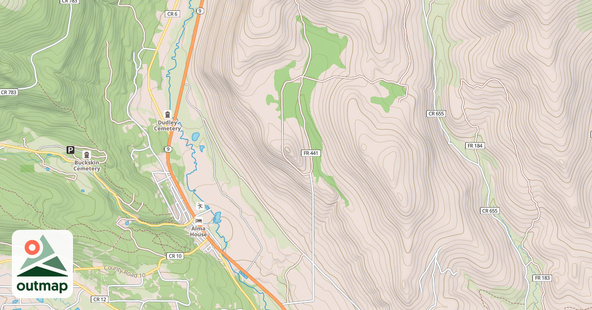 Map of HIGH PARK