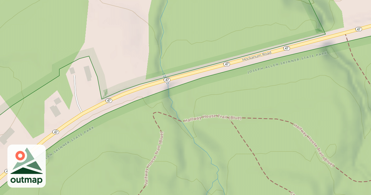 Map of Halfway House Trail