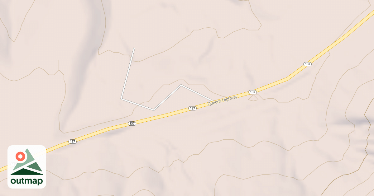 Map of Hackberry Trail System - Backcountry Byway