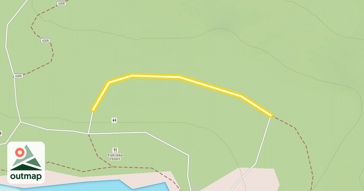 Map of Resort Camp Road