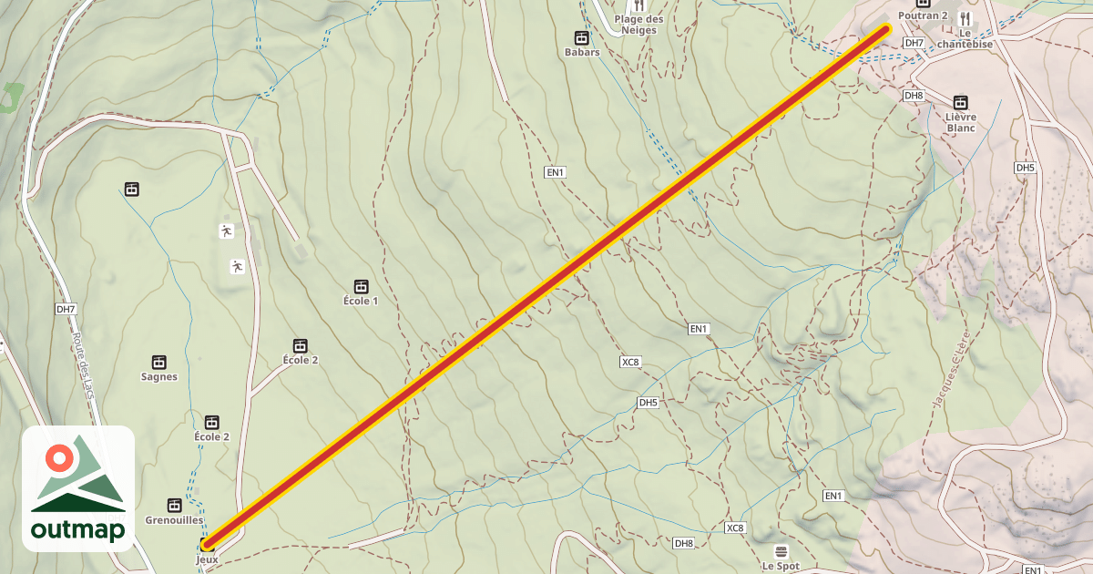 Map of Jeux