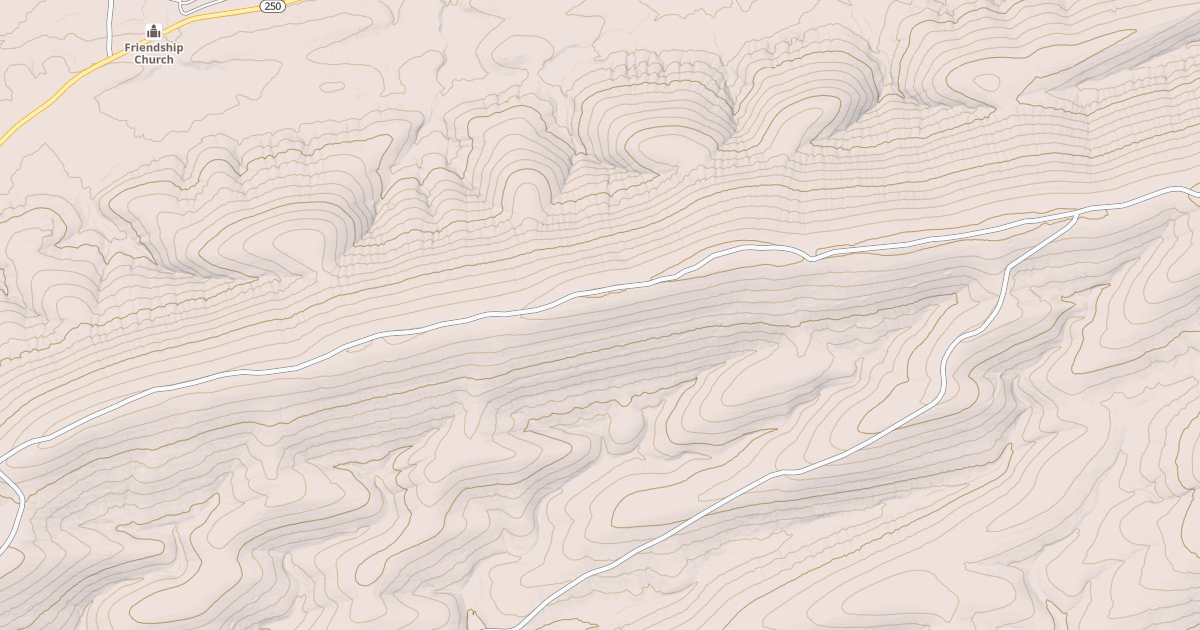 Map preview of DUTCH CREEK MTN
