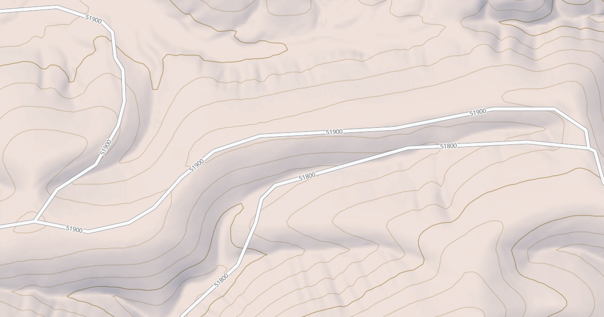 Map preview of USFS National Forest System Roads {C525CFE6-5EA8-4631-816C-F224607C6B84}