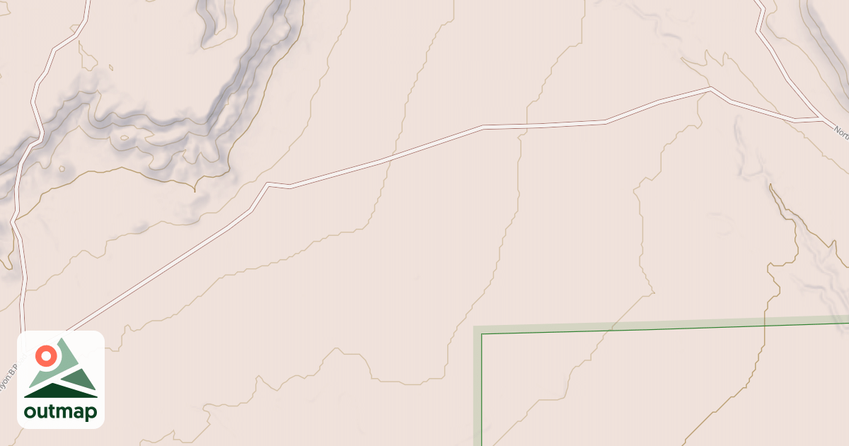 Map of NORTH IRON SPRING D
