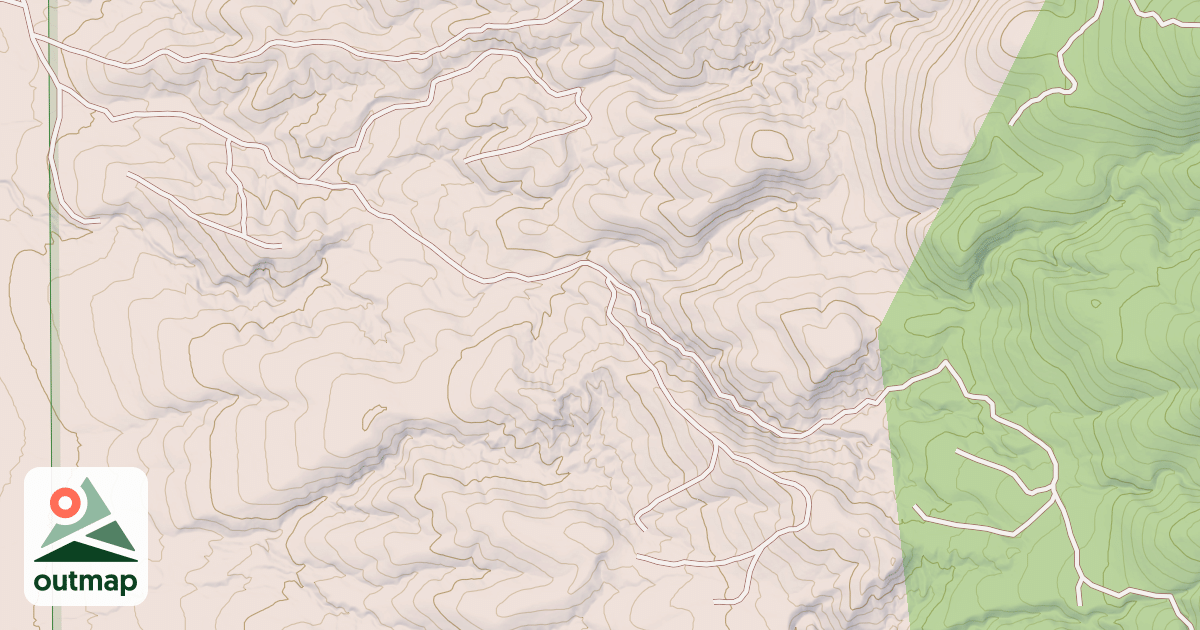 Map of LONG SPUR ROAD A