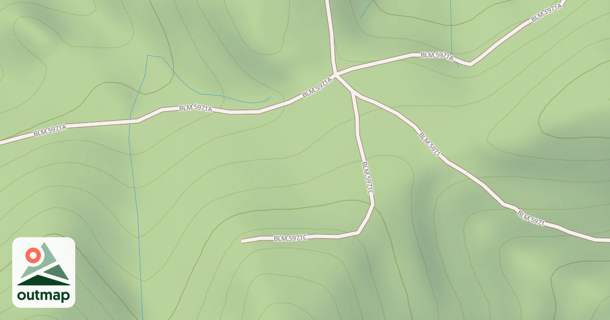Map of BLM National GTLF Public Motorized Roads d8cd712b-1574-4783-87c4-df2f0516f0d7