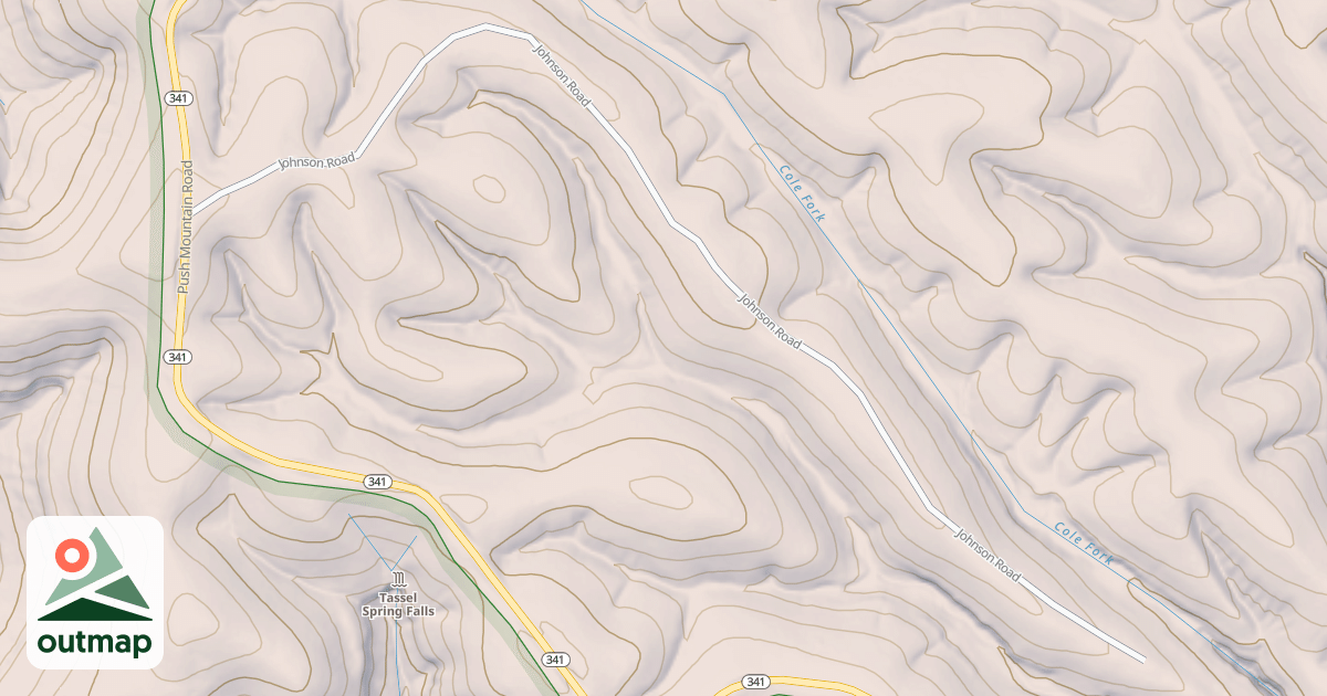 Map of JOHNSON