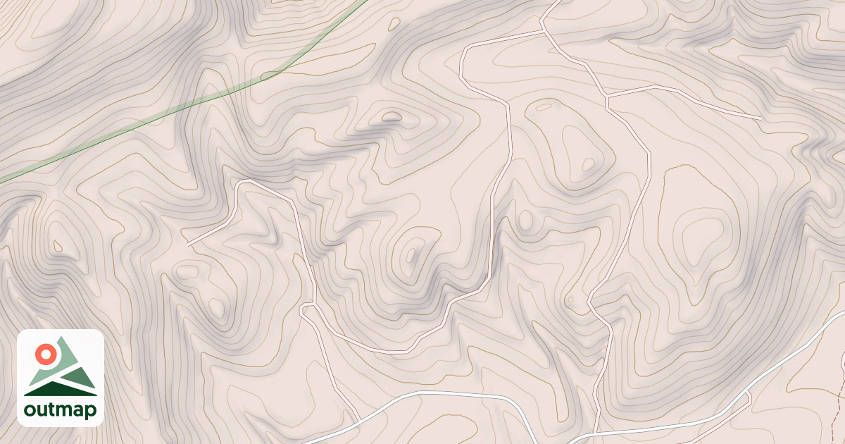 Map of ETTIEN RIDGE