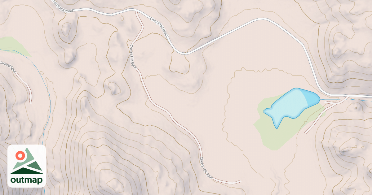 Map of CHERRY HILL