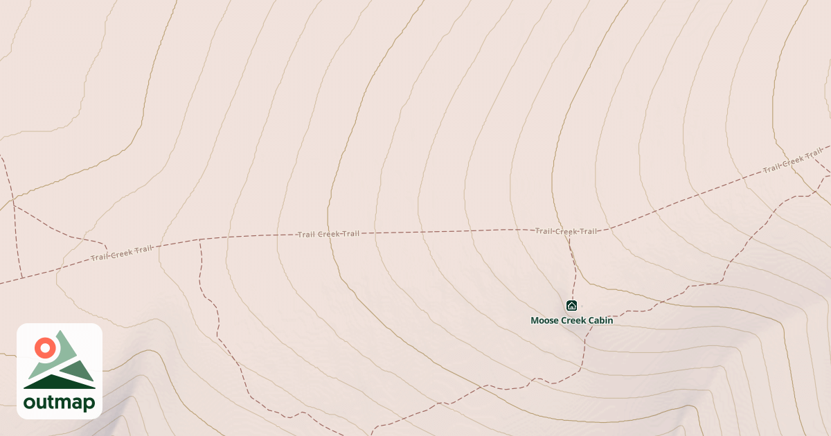 Map of Trail Creek Trail