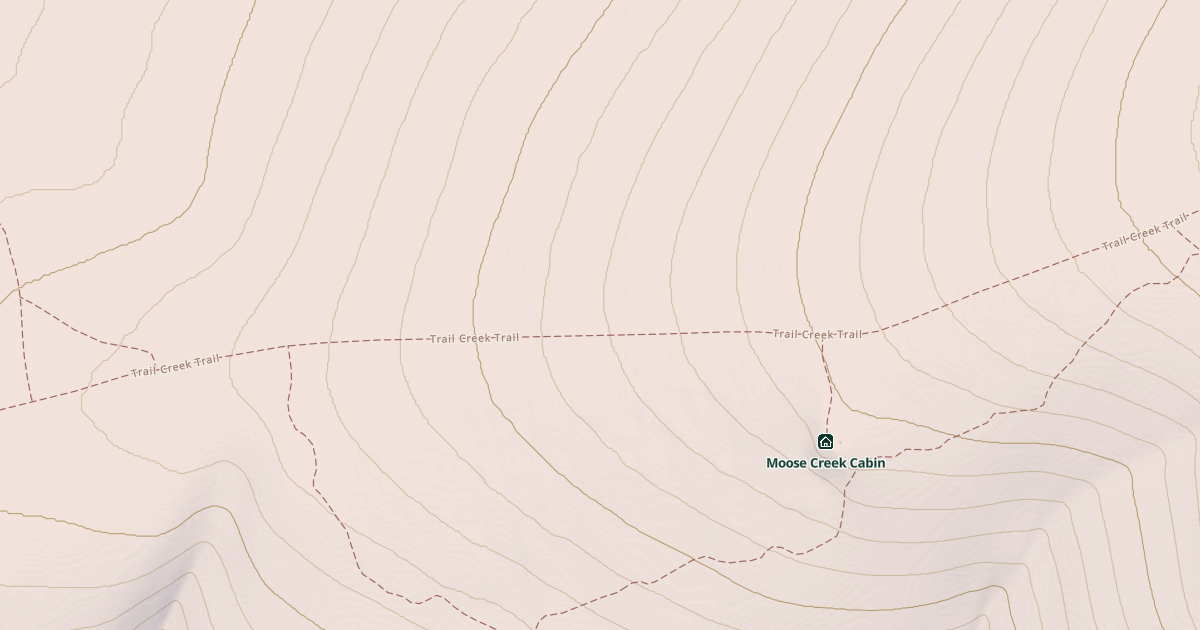 Map preview of Trail Creek Trail