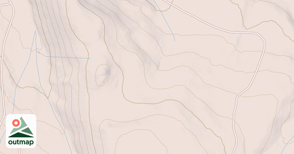 Map of CROSSLIN SPUR