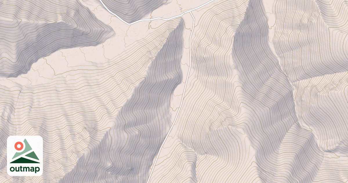 Map of CHIPMUNK CREEK