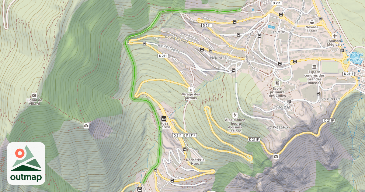 Map of Village