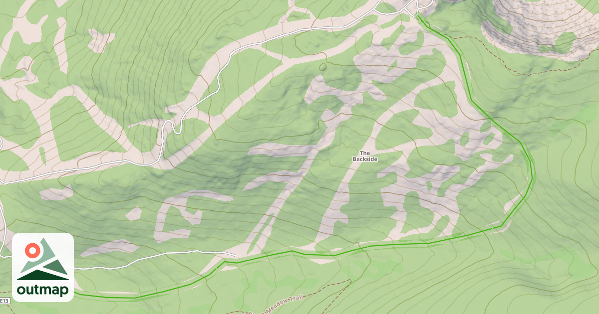 Map of Wagon Trail