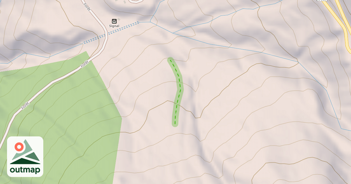 Map of Coqs - Bas