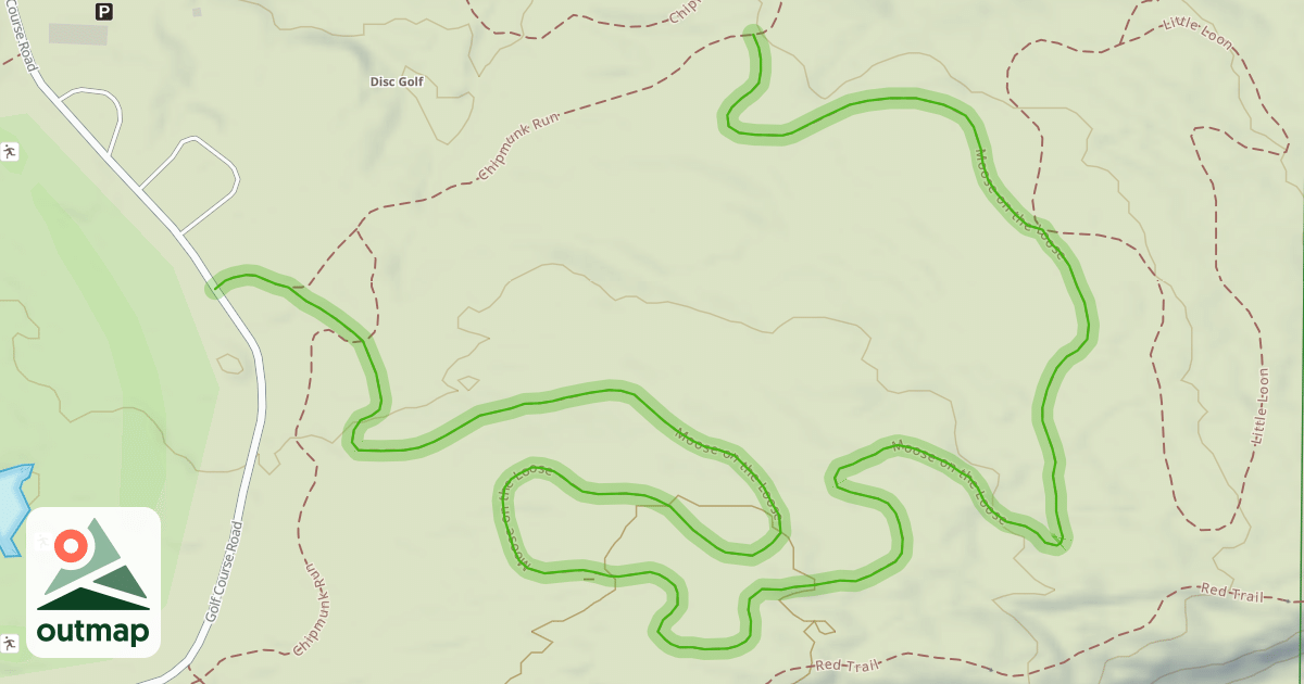 Map of Moose on the Loose