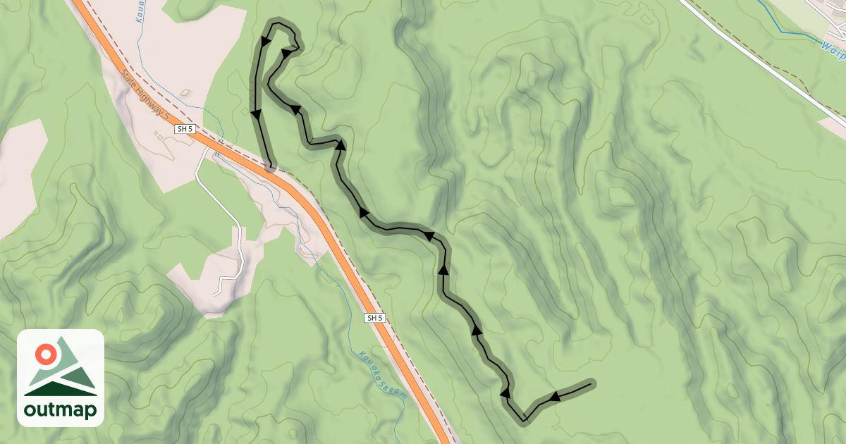 Map of Forest Loop | Te Ara ki Waipa