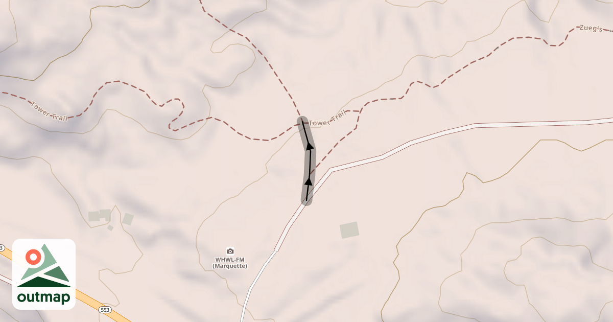 Map of Zueg's