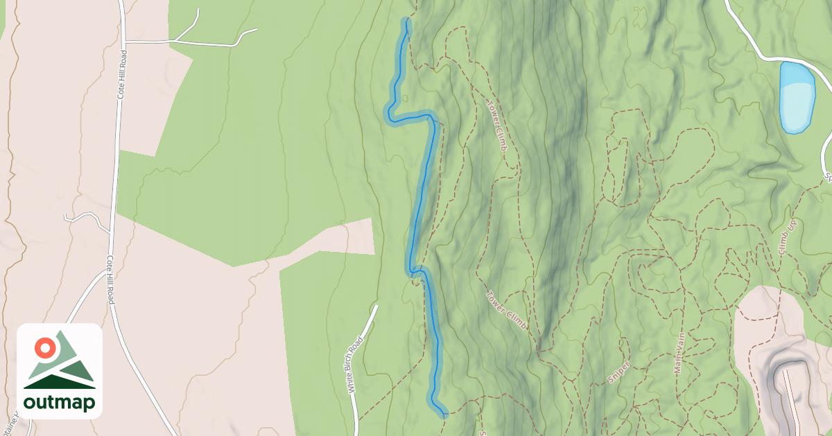 Map of Tower Climb