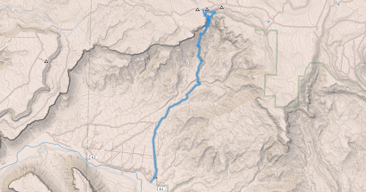 Map preview of Sheep Creek Road