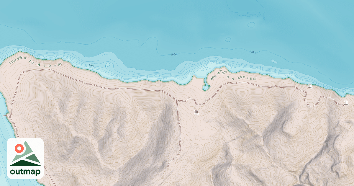Map of CAPE STRAIT