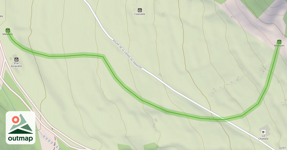Map of Saint-Claude