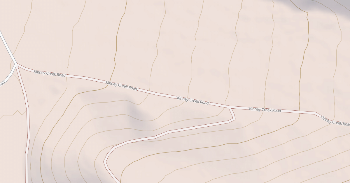 Map preview of KINNEY CREEK
