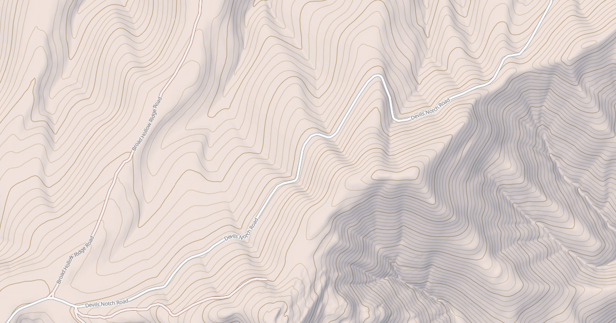 Map preview of DEVILS NOTCH