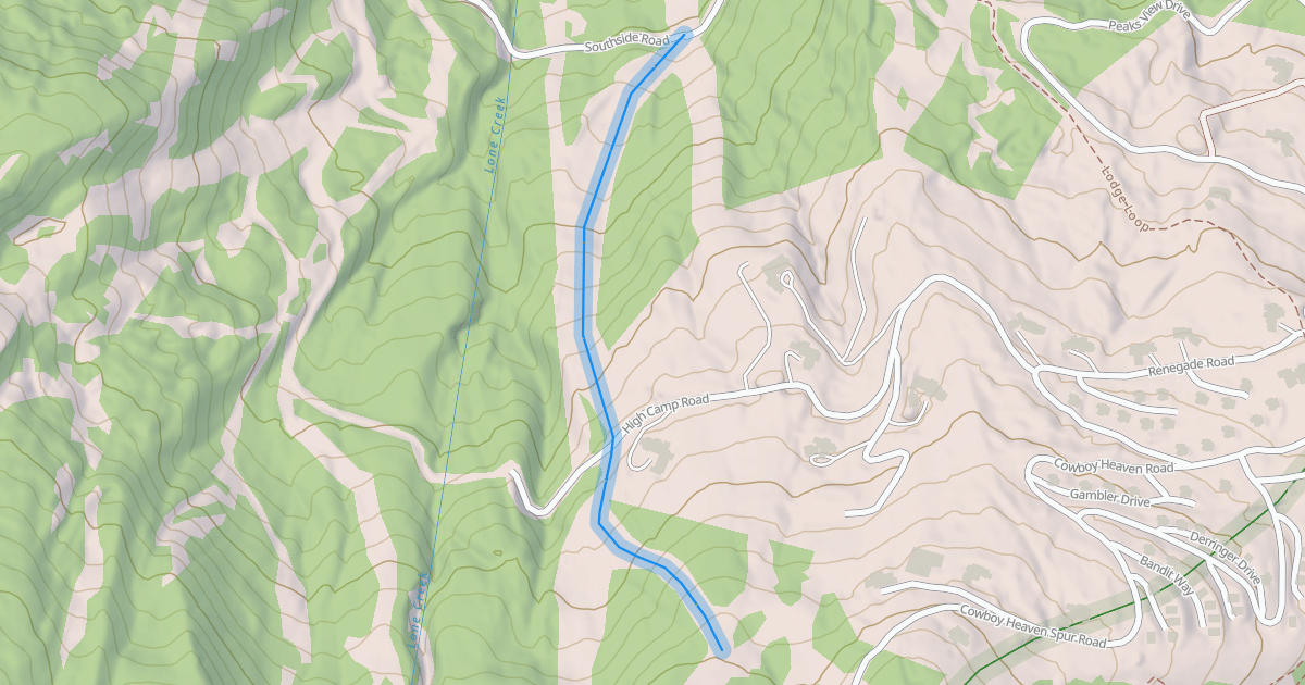Map preview of Park Avenue