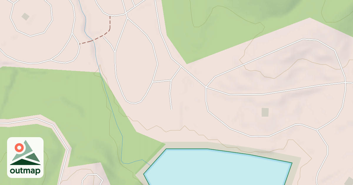 Map of H.F. C SITES 1-5 ACCESS