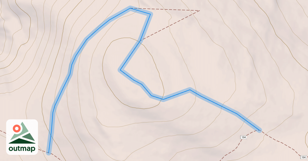 Map of Sierra de Don Fernando Summit Trail